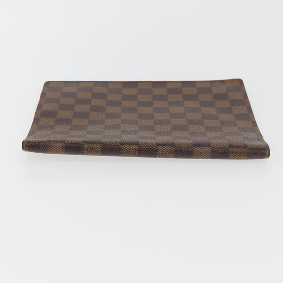 LOUIS VUITTON Damier Ebene Agenda Bureau Day Planner Cover R20702 Auth 180885A
