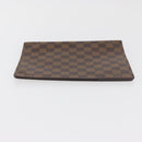 LOUIS VUITTON Damier Ebene Agenda Bureau Day Planner Cover R20702 Auth 180885A-4