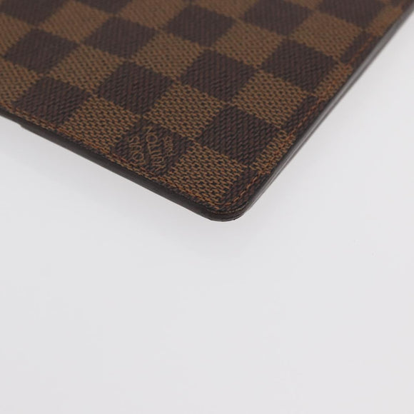 LOUIS VUITTON Damier Ebene Agenda Bureau Day Planner Cover R20702 Auth 180885A