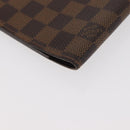LOUIS VUITTON Damier Ebene Agenda Bureau Day Planner Cover R20702 Auth 180885A-14
