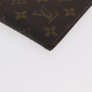 LOUIS VUITTON Monogram Notizbuchhülle LV Auth 180886A-15