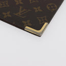 LOUIS VUITTON Monogram Notizbuchhülle LV Auth 180886A-16