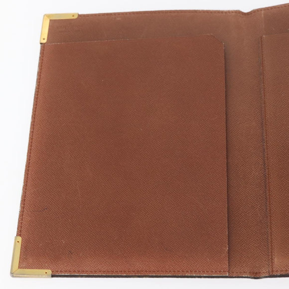 LOUIS VUITTON Monogram Notizbuchhülle LV Auth 180886A