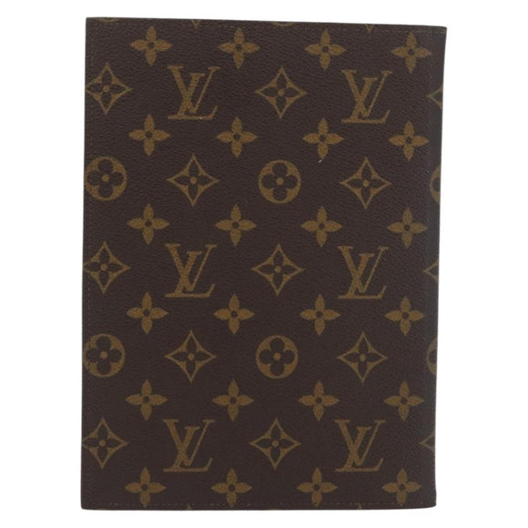 LOUIS VUITTON Monogram Notizbuchhülle LV Auth 180886A