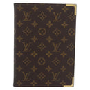 LOUIS VUITTON Monogram Notizbuchhülle LV Auth 180886A-2