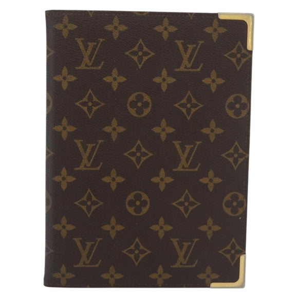 LOUIS VUITTON Monogram Notizbuchhülle LV Auth 180886A