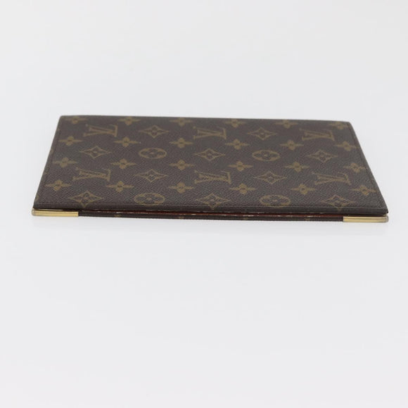 LOUIS VUITTON Monogram Notizbuchhülle LV Auth 180886A