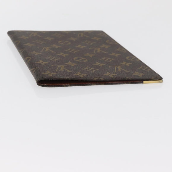 LOUIS VUITTON Monogram Notizbuchhülle LV Auth 180886A