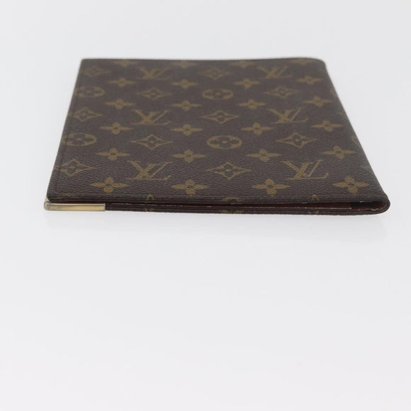 LOUIS VUITTON Monogram Notizbuchhülle LV Auth 180886A