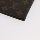 LOUIS VUITTON Monogram Notizbuchhülle LV Auth 180886A-14