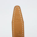 HERMES Constance Mini Belt Leather Beige Gold Auth 180888-12