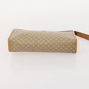 CELINE Macadam Canvas Clutch Bag PVC Leather 5 Set Brown Beige Auth 180889-23