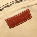 Polo Ralph Lauren Boston Bag Leather PVC Green Auth 180894A-18