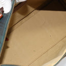 Polo Ralph Lauren Boston Bag Leather PVC Green Auth 180894A-19