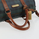 Polo Ralph Lauren Boston Bag Leather PVC Green Auth 180894A-7