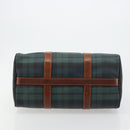Polo Ralph Lauren Boston Bag Leather PVC Green Auth 180894A-9