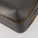 LOUIS VUITTON Monogram Mat Malden Handtasche Schwarz M55132 LV Auth 180898-10