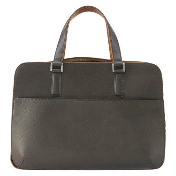 LOUIS VUITTON Monogram Mat Malden Handtasche Schwarz M55132 LV Auth 180898