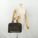 LOUIS VUITTON Monogram Mat Malden Handtasche Schwarz M55132 LV Auth 180898-23