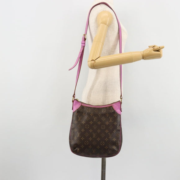 LOUIS VUITTON Monogram Odeon PM Shoulder Bag M56390 LV Auth 180900