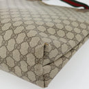 GUCCI GG Supreme Web Sherry Line Tote Bag PVC Beige Rood 39 02 003 Auth 180903-15