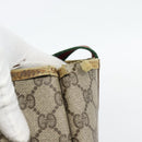 GUCCI GG Supreme Web Sherry Line Tote Bag PVC Beige Rood 39 02 003 Auth 180903-10