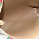 GUCCI GG Supreme Web Sherry Line Tote Bag PVC Beige Rood 39 02 003 Auth 180903-11