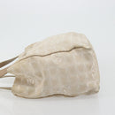 CHANEL New Travel Line Tote Bag Nylon Beige Gold CC Auth 180904-4
