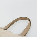 CHANEL New Travel Line Tote Bag Nylon Beige Gold CC Auth 180904-14