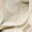 CHANEL New Travel Line Shopper Nylon Beige Goud CC Auth 180906-22