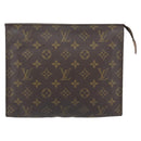LOUIS VUITTON Monogram Poche Toilette 26 Pouch M47542 LV Auth 180910-13