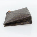 LOUIS VUITTON Monogram Poche Toilette 26 Pouch M47542 LV Auth 180910-3