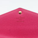 LOUIS VUITTON Monogram Multicolor Portefeiulle Sarah Black M60668 LV Auth 180911-12