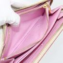 LOUIS VUITTON Monogram Multicolor Zippy Long Wallet White M60241 LV Auth 180913-11