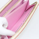 LOUIS VUITTON Monogram Multicolor Zippy Long Wallet White M60241 LV Auth 180913-21