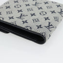 LOUIS VUITTON Mini Porte Billet Cartes Credit Monnaie Blue M92239 Auth 180914A-15