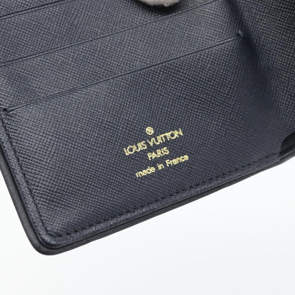 LOUIS VUITTON Mini Porte Billet Cartes Credit Monnaie Blue M92239 Auth 180914A