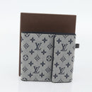 LOUIS VUITTON Mini Porte Billet Cartes Credit Monnaie Blue M92239 Auth 180914A-12