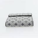 LOUIS VUITTON Mini Porte Billet Cartes Credit Monnaie Blue M92239 Auth 180914A-4