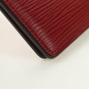 LOUIS VUITTON Epi Organizer De Poch Card Case Red M6358E LV Auth 180915M-10
