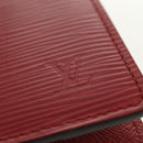 LOUIS VUITTON Epi Organizer De Poch Card Case Red M6358E LV Auth 180915M-12