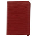 LOUIS VUITTON Epi Organizer De Poch Card Case Red M6358E LV Auth 180915M-2