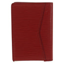 LOUIS VUITTON Epi Organizer De Poch Card Case Red M6358E LV Auth 180915M-3