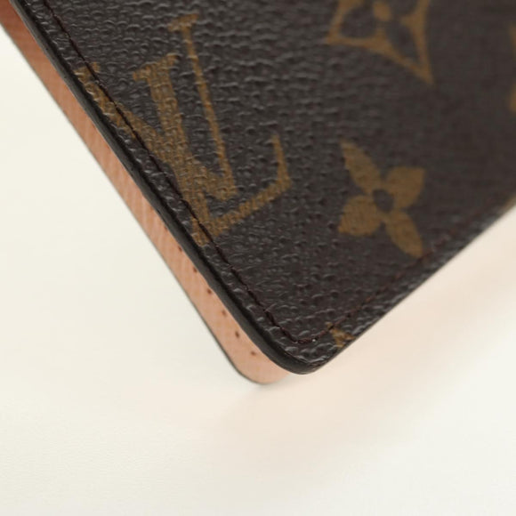 LOUIS VUITTON Monogram Agenda Koala PM Planner Cover Pink R21013 Auth 180916M