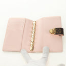 LOUIS VUITTON Monogram Agenda Koala PM Planner Cover Pink R21013 Auth 180916M-8