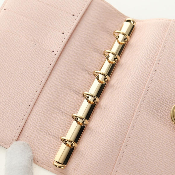 LOUIS VUITTON Monogram Agenda Koala PM Planner Cover Pink R21013 Auth 180916M
