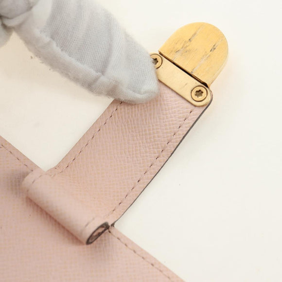 LOUIS VUITTON Monogram Agenda Koala PM Planner Cover Pink R21013 Auth 180916M