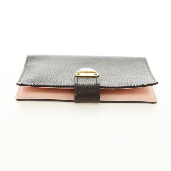 LOUIS VUITTON Monogram Agenda Koala PM Planner Cover Pink R21013 Auth 180916M