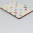 LOUIS VUITTON Monogram Multicolor Etui Hand Mirror White M92651 LV Auth 180917-16