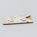 LOUIS VUITTON Monogram Multicolor Etui Hand Mirror White M92651 LV Auth 180917-3